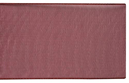 GLOREX Band, Organza, Rot, 8.5 x 8.5 x 2.7 cm von Glorex