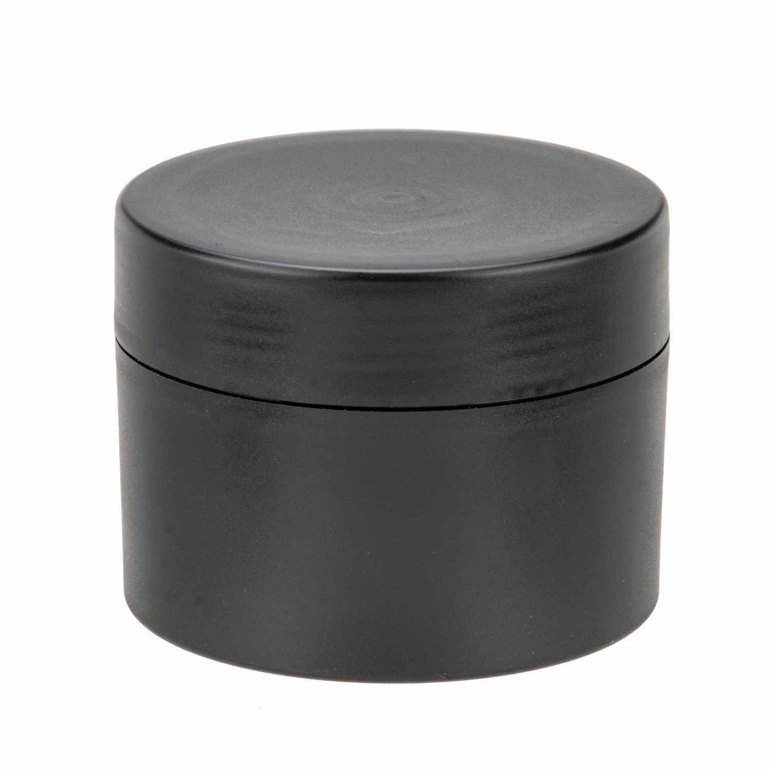 Creme-Dose schwarz doppelwandig von Glorex