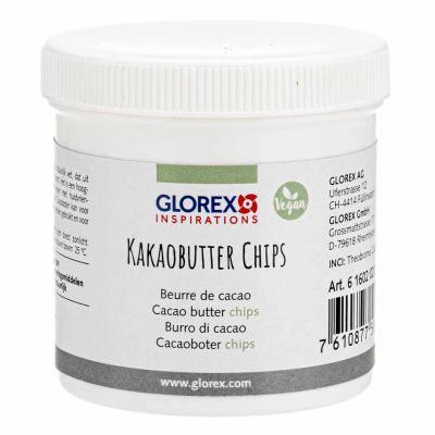 Kakaobutter-Chips 100g von Glorex