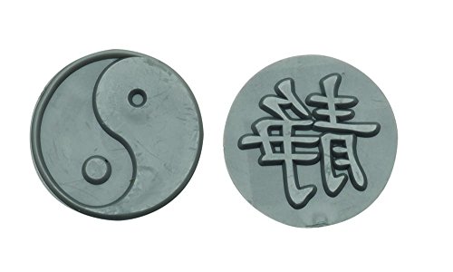 Glorex Reliefeinlage, Kunststoff, Yin & Yang/Ruhe, 2 Stück von Glorex