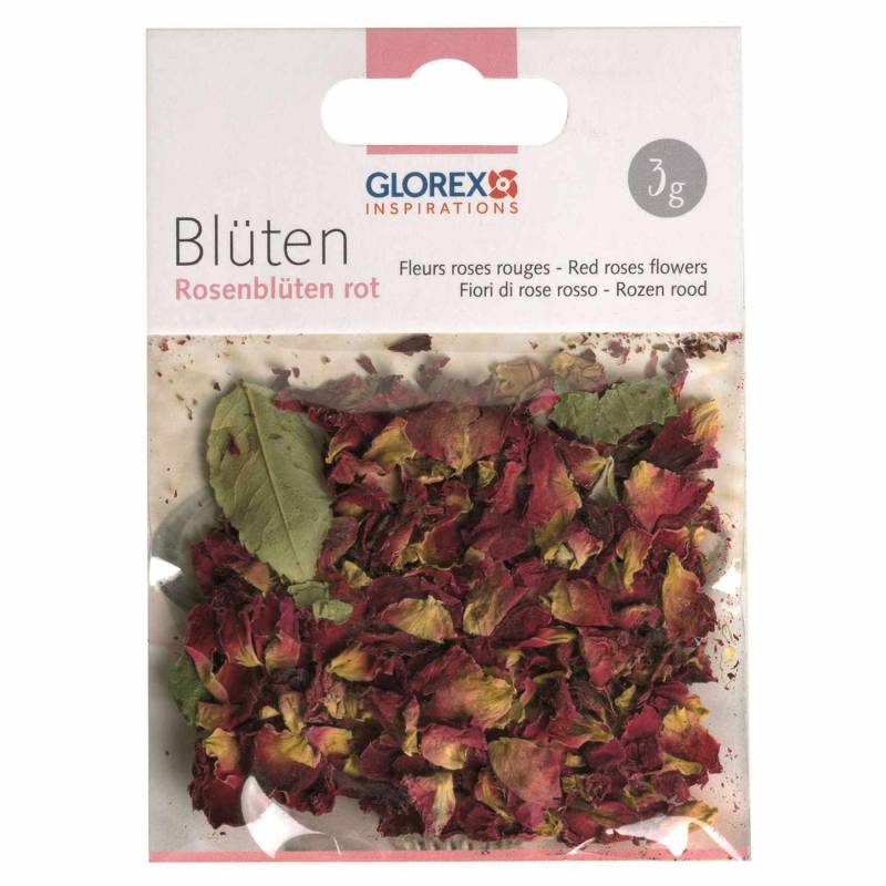 Glorex Rosenblüten rot von Glorex