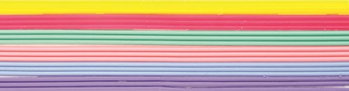 Glorex Verzierwachs-Streifen, Pastell, 28 x 5.6 x 0.4 cm von Glorex