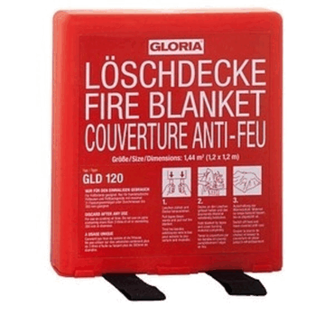 GLORIA Löschdecke DIN EN 1869 speziell für Öl- und Fettbrände 1200x120 von Gloria