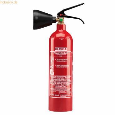 Gloria Handfeuerlöscher KS 2 SBS 1831.0000 Brandklasse 34 B Gloria Handfeuerlöscher KS 2 SBS 1831.0000 Brandklasse 34 B von Gloria