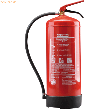 Gloria Handfeuerlöscher PD 12 GA 002141.0000 Brandklasse 55A / 233B Gloria Handfeuerlöscher PD 12 GA 002141.0000 Brandklasse 55A / 233B von Gloria