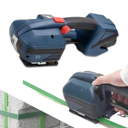 Glowdora Elektrische Umreifungsmaschine Mit 4000mha Akku, Led Digitalanzeige Automatisches Umreifungsgerät Zum Umreifen Von Pet/Pp Verpackungen Handwerkzeug Umreifungsspanner Ballenpresse Glowdora Elektrische Umreifungsmaschine Mit 4000mha Akku, Led Digitalanzeige Automatisches Umreifungsgerät Zum Umreifen Von Pet/Pp Verpackungen Handwerkzeug Umreifungsspanner Ballenpresse von Glowdora