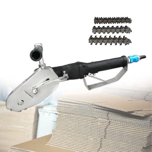 Glowdora Industrielles Papierabziehen, Professionelle Pneumatische Maschine, Kartonabfallabzieher, Abziehmaschine, Kantenschneider Für Altpapier, Trimmwerkzeug, Werkzeugkastenschneider 5mm von Glowdora