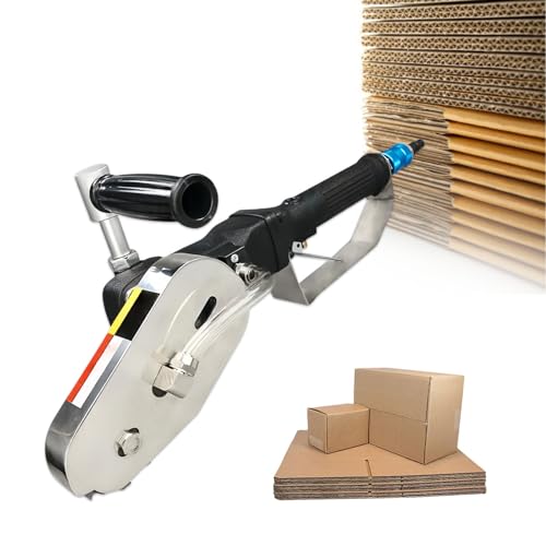 Glowdora Karton Stripper Entferner Maschine 2500 U/Min Karton Pneumatischer Abfall Stripper Papierkantenschneider Trimmwerkzeug Für Karton, Wellpappe, Gewöhnliches Wellpappe 8mm von Glowdora