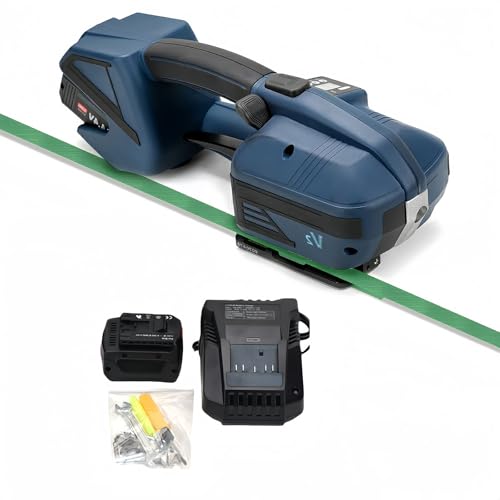 Glowdora Manuelle Elektrische Schweißumreifungsmaschine, 13 Bis 16 Mm Breites Elektrisches Schweißumreifungsgerät, Elektrische Umreifungsmaschine Für Pet/Pp Umreifungen von Glowdora
