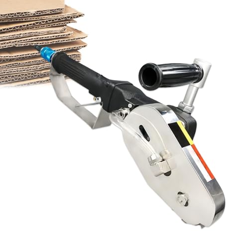 Glowdora Maschine Zum Abisolieren Von Altkartonpapier, Maschine Zum Entfernen Von Kartonstreifen, Schneidwerkzeug Für Papierkantenschneider, Für Karton, Wellpappe, Werkzeugkastenschneider 8mm von Glowdora