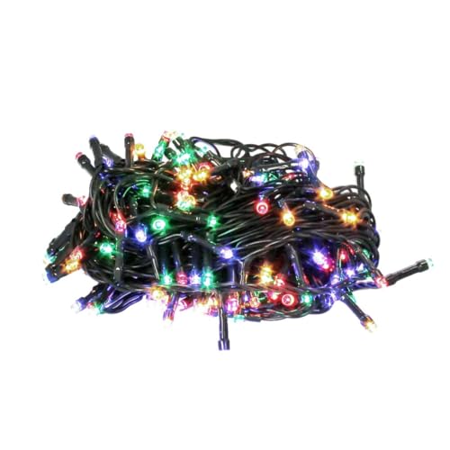 Glowster LED-Lichterkette, 100 LEDs, 11 m, Stromversorgung über 3 AA-Batterien, IP44, ideal zur Dekoration von Veranstaltungen und Partys. von Glowster