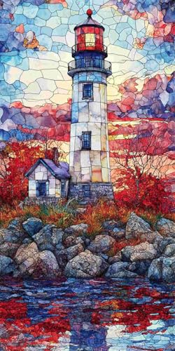 Diamond Painting Erwachsene Groß xxL, 5D DIY Diamant Painting Bilder für Kinder, Runde Full Drill Leuchtturm Aussicht, Mosaikherstellung Bastelset für Haus Wanddekoration Geschenk 100x200cm o-174 Diamond Painting Erwachsene Groß xxL, 5D DIY Diamant Painting Bilder für Kinder, Runde Full Drill Leuchtturm Aussicht, Mosaikherstellung Bastelset für Haus Wanddekoration Geschenk 100x200cm o-174 von Glslmznq