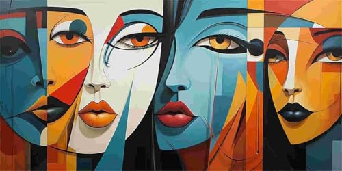 Diamond Painting Erwachsene Groß xxL, 5D DIY Diamant Painting Bilder für Kinder Anfänger, Runde Full Drill Abstrakte Frauen, Mosaikherstellung Bastelset für Haus Wanddekoration Geschenk 80x160cm o-134 Diamond Painting Erwachsene Groß xxL, 5D DIY Diamant Painting Bilder für Kinder Anfänger, Runde Full Drill Abstrakte Frauen, Mosaikherstellung Bastelset für Haus Wanddekoration Geschenk 80x160cm o-134 von Glslmznq