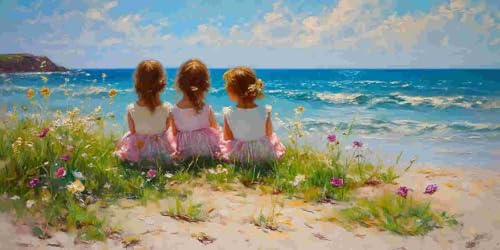 Diamond Painting Erwachsene Groß xxL, 5D DIY Diamant Painting Bilder für Kinder Anfänger, Runde Full Drill Aussicht Pferde, Mosaikherstellung Bastelset für Haus Wanddekoration Geschenk 100x200cm o-255 von Glslmznq
