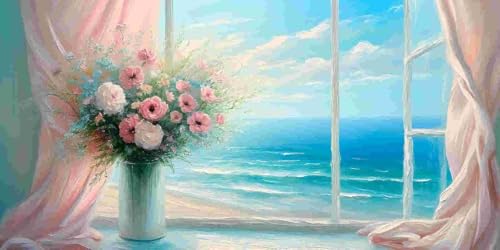 Diamond Painting Erwachsene Groß xxL, 5D DIY Diamant Painting Bilder für Kinder Anfänger, Runde Full Drill Fenster Blumen, Mosaikherstellung Bastelset für Haus Wanddekoration Geschenk 100x200cm o-143 Diamond Painting Erwachsene Groß xxL, 5D DIY Diamant Painting Bilder für Kinder Anfänger, Runde Full Drill Fenster Blumen, Mosaikherstellung Bastelset für Haus Wanddekoration Geschenk 100x200cm o-143 von Glslmznq