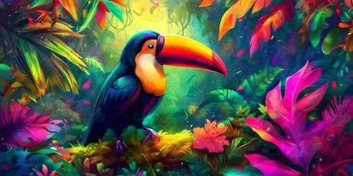 Diamond Painting Erwachsene Groß xxL, 5D DIY Diamant Painting Bilder für Kinder Anfänger, Runde Full Drill Großer Mundvogel, Mosaikherstellung Bastelset für Haus Wanddekoration Geschenk 100x200cm o166 Diamond Painting Erwachsene Groß xxL, 5D DIY Diamant Painting Bilder für Kinder Anfänger, Runde Full Drill Großer Mundvogel, Mosaikherstellung Bastelset für Haus Wanddekoration Geschenk 100x200cm o166 von Glslmznq