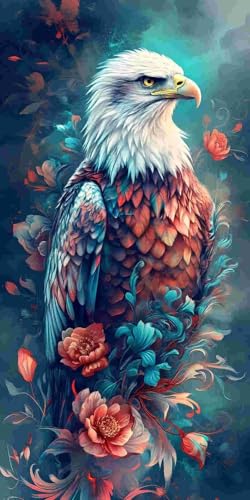 Diamond Painting Erwachsene Groß xxL, 5D DIY Diamant Painting Bilder für Kinder Anfänger, Runde Full Drill Tiere Adler, Mosaikherstellung Bastelset für Haus Wanddekoration Geschenk 100x200cm o-222 Diamond Painting Erwachsene Groß xxL, 5D DIY Diamant Painting Bilder für Kinder Anfänger, Runde Full Drill Tiere Adler, Mosaikherstellung Bastelset für Haus Wanddekoration Geschenk 100x200cm o-222 von Glslmznq