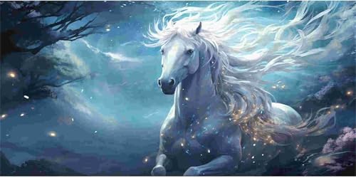 Diamond Painting Erwachsene Groß xxL, 5D DIY Diamant Painting Bilder für Kinder Anfänger, Runde Full Drill Tiere Pferde, Mosaikherstellung Bastelset für Haus Wanddekoration Geschenk 100x200cm o-186 Diamond Painting Erwachsene Groß xxL, 5D DIY Diamant Painting Bilder für Kinder Anfänger, Runde Full Drill Tiere Pferde, Mosaikherstellung Bastelset für Haus Wanddekoration Geschenk 100x200cm o-186 von Glslmznq