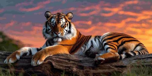 Diamond Painting Erwachsene Groß xxL, 5D DIY Diamant Painting Bilder für Kinder Anfänger, Runde Full Drill Tiere Tiger, Mosaikherstellung Bastelset für Haus Wanddekoration Geschenk 30x60cm o-203 Diamond Painting Erwachsene Groß xxL, 5D DIY Diamant Painting Bilder für Kinder Anfänger, Runde Full Drill Tiere Tiger, Mosaikherstellung Bastelset für Haus Wanddekoration Geschenk 30x60cm o-203 von Glslmznq