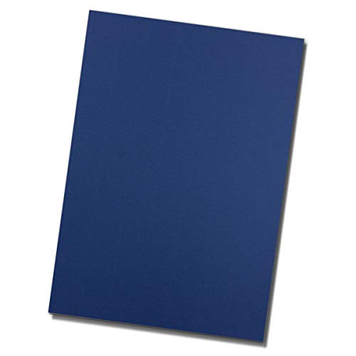 100 Blatt DIN A4 Karton-Bögen - Dunkelblau - Ton-Papier mit edler Rippung, 220 g/m² - matte Oberfläche - hochwertiges Bastelpapier und Briefpapier 100 Blatt DIN A4 Karton-Bögen - Dunkelblau - Ton-Papier mit edler Rippung, 220 g/m² - matte Oberfläche - hochwertiges Bastelpapier und Briefpapier von Glüxx Agent
