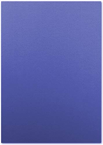100 Blatt TonKarton DIN A4 - Farbe: Violett -Ton-Papier 220 g/m² gerippte Oberfläche - Ton-Zeichen-Papier Bastel-Papier Bastel-Karton - Glüxx-Agent von Glüxx-Agent