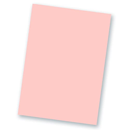 50 Blatt TonKarton DIN A4 - Farbe: Rosa -Ton-Papier 160 g/m² matte Oberfläche - Ton-Zeichen-Papier Bastel-Papier Bastel-Karton - Glüxx-Agent von Glüxx-Agent