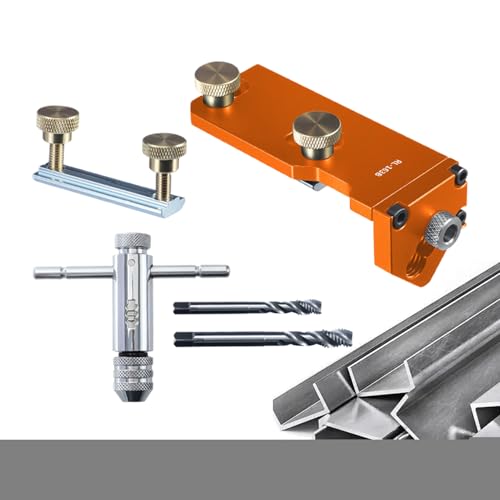 Bohrschablone für Aluminiumprofile | Bohrschablone, Gewindeassistent und präzises Schneiden für Montagearbeiten, Bau, Möbel, Holzbearbeitung Bohrschablone für Aluminiumprofile | Bohrschablone, Gewindeassistent und präzises Schneiden für Montagearbeiten, Bau, Möbel, Holzbearbeitung von Glugahrif