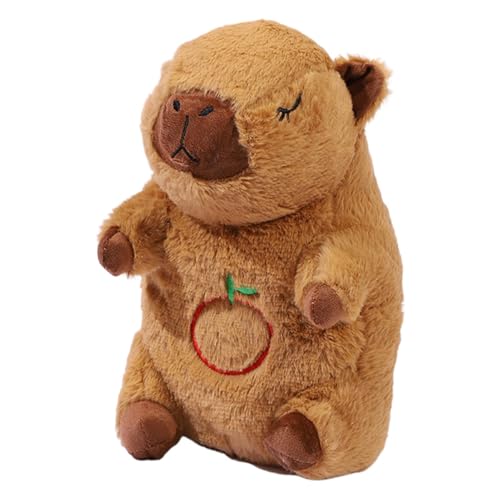 Glugahrif Atemgefüllte Tierkapybara Plüsch, Atemdämme Capybara, Herzschlag beruhigend schlafende Kuschel Capybara, Beruhigende Schlafplüschspielzeug zum Geburtstag Osternkorb Stuffers Glugahrif Atemgefüllte Tierkapybara Plüsch, Atemdämme Capybara, Herzschlag beruhigend schlafende Kuschel Capybara, Beruhigende Schlafplüschspielzeug zum Geburtstag Osternkorb Stuffers von Glugahrif