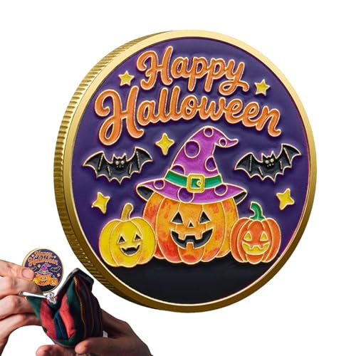Glugahrif Halloween-Sammlerstück – Ornamente aus Metall Souvenir | Kollektion Wanddekoration Kunst Deko Haus Erwachsene Glugahrif Halloween-Sammlerstück – Ornamente aus Metall Souvenir | Kollektion Wanddekoration Kunst Deko Haus Erwachsene von Glugahrif