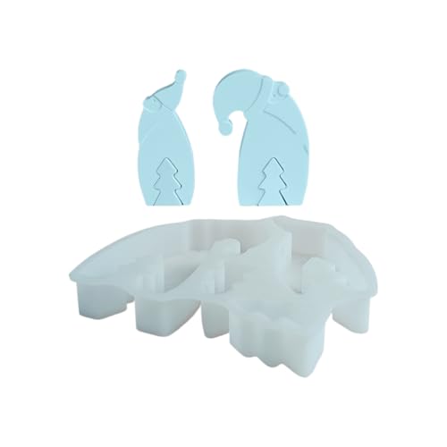 Harzformen für Weihnachten – Weihnachtsmannform | Antihaft-Backform für Kerzen, Seife, Partys Harzformen für Weihnachten – Weihnachtsmannform | Antihaft-Backform für Kerzen, Seife, Partys von Glugahrif