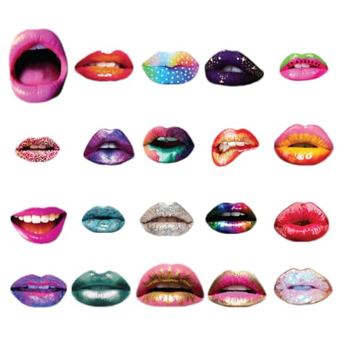 Selfie Lustige Mund-Lippen,Lustige Mund-Lippen-Foto-Requisiten, 20X Photo Booth Requisiten Lippen mit Stock, Schaffen Sie unvergessliche Momente. Lustiges Mund-Bastelset für Verlobung und Abschlussfei Selfie Lustige Mund-Lippen,Lustige Mund-Lippen-Foto-Requisiten, 20X Photo Booth Requisiten Lippen mit Stock, Schaffen Sie unvergessliche Momente. Lustiges Mund-Bastelset für Verlobung und Abschlussfei von Glugahrif
