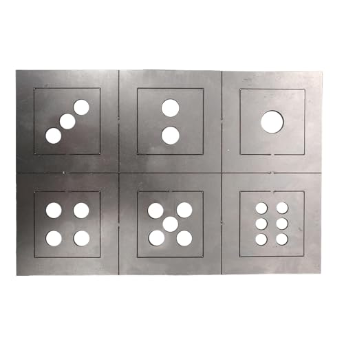 Würfel-Schweiß-Set, Weichstahl-Schweiß-Set, praktisch zum Schweißen für Anfänger | Weichkohlenstoffstahl-Platten-Schweißausrüstung zum Würfeln, Würfel-Schweiß-Set, Weichstahl-Schweiß-Set, praktisch zum Schweißen für Anfänger | Weichkohlenstoffstahl-Platten-Schweißausrüstung zum Würfeln, von Glugahrif