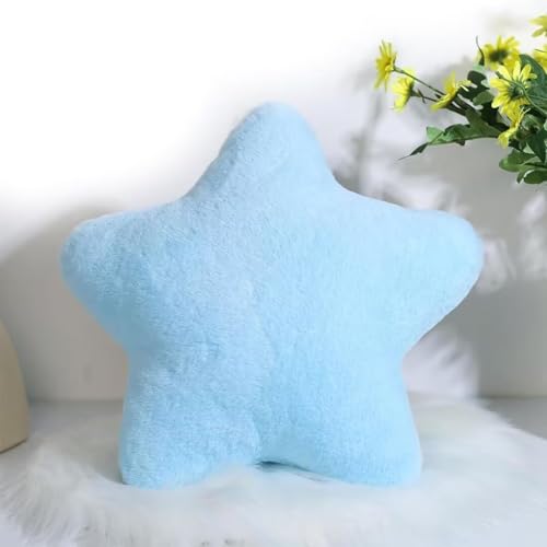 Gluhbirnen Kuschelkissen Kinder, Kissen Stern, Stern Kuscheltier, Kuschelkissen Flauschig, Kuschelkissen Kinder, Weiche Flauschige Sternform Zierkissen Sofakisse für Heimdekoration, Himmelblau, 50CM Gluhbirnen Kuschelkissen Kinder, Kissen Stern, Stern Kuscheltier, Kuschelkissen Flauschig, Kuschelkissen Kinder, Weiche Flauschige Sternform Zierkissen Sofakisse für Heimdekoration, Himmelblau, 50CM von Gluhbirnen