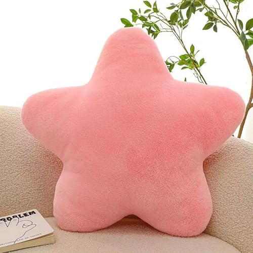 Gluhbirnen Kuschelkissen Kinder, Kissen Stern, Stern Kuscheltier, Kuschelkissen Flauschig, Kuschelkissen Kinder, Weiche Flauschige Sternform Zierkissen Sofakisse für Heimdekoration, Rosa, 40CM Gluhbirnen Kuschelkissen Kinder, Kissen Stern, Stern Kuscheltier, Kuschelkissen Flauschig, Kuschelkissen Kinder, Weiche Flauschige Sternform Zierkissen Sofakisse für Heimdekoration, Rosa, 40CM von Gluhbirnen