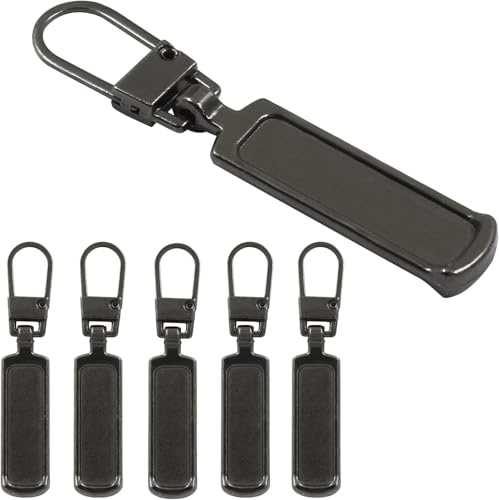 Glvomazty 6 Stück Ersatzteile Reißverschluss Zipper Reißverschluss Ersatz Abnehmbares Metall Zipper Pull Reißverschluss Anhänger für Geldbörsen, Rucksäcke, Jeans, Koffer, Gepäck Glvomazty 6 Stück Ersatzteile Reißverschluss Zipper Reißverschluss Ersatz Abnehmbares Metall Zipper Pull Reißverschluss Anhänger für Geldbörsen, Rucksäcke, Jeans, Koffer, Gepäck von Glvomazty