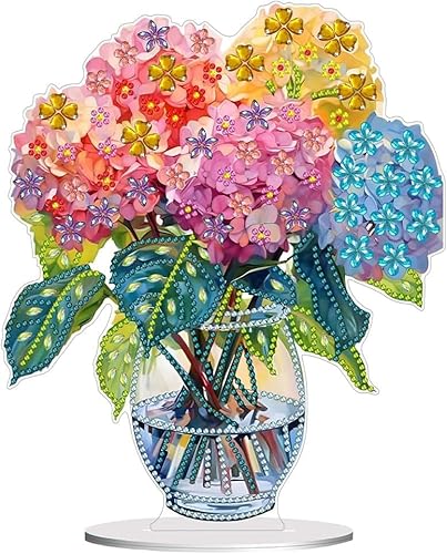 Glvomazty Diamond Painting Tischdeko DIY 5D Diamond Painting Blumen Aufsteller Diamant Malerei Tischdeko Kunst Set Bastelset Diamantmalerei Kinder Mädchen für AnfäNger, Familie Deko, Geschenk Glvomazty Diamond Painting Tischdeko DIY 5D Diamond Painting Blumen Aufsteller Diamant Malerei Tischdeko Kunst Set Bastelset Diamantmalerei Kinder Mädchen für AnfäNger, Familie Deko, Geschenk von Glvomazty
