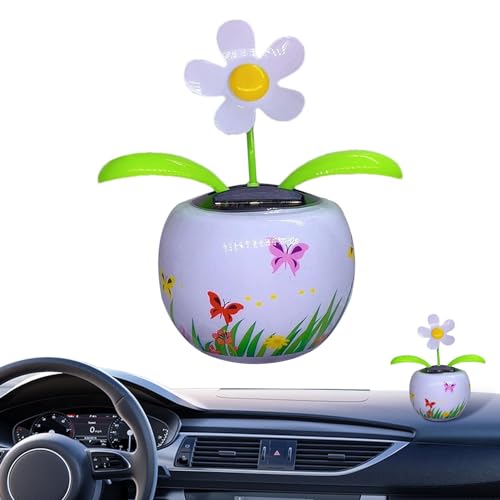 Gmokluytw Blumen-Wackelköpfe für Auto-Armaturenbrett | Schüttelblume Solar-Ornament | Lebendige Solarenergie schüttelnde Blume Ornament für Tischdekoration Gmokluytw Blumen-Wackelköpfe für Auto-Armaturenbrett | Schüttelblume Solar-Ornament | Lebendige Solarenergie schüttelnde Blume Ornament für Tischdekoration von Gmokluytw