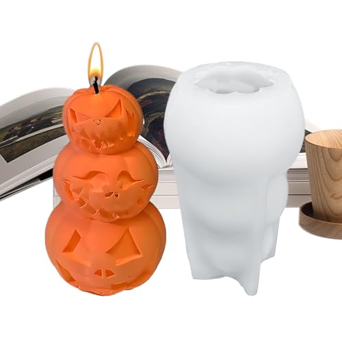 Gmokluytw Halloween Harzformen,Silikon Schmuckform - Leicht Entnehmbare Grusel Bastelform Für Epoxidharz Gips Halloween Deko Seifenherstellung Handwerksprojekte von Gmokluytw