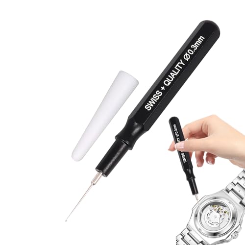 Watch Oiler Pen-Präzisionsschmierwerkzeug-Feinölfüllungssonde für Uhrenbewegung, mechanische Reparatur, Wartung von Armbandanw ", Aluminiumgriff, tragbarer Ölenstift für Uhrmacher Watch Oiler Pen-Präzisionsschmierwerkzeug-Feinölfüllungssonde für Uhrenbewegung, mechanische Reparatur, Wartung von Armbandanw ", Aluminiumgriff, tragbarer Ölenstift für Uhrmacher von Gmokluytw