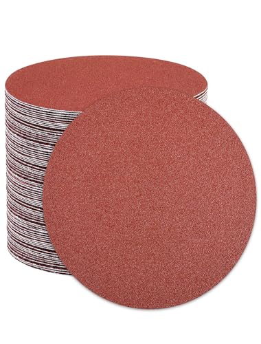 115mm Schleifpapier Körnung 40/80/120/240, 80 Stück Schleifscheiben 115mm Schleifblätter für Exzenterschleifer von Gmozkrn