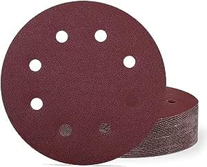 Schleifscheiben 180mm Klett 40 Körnung, 30Pcs 180mm Schleifpapier für Trockenbau Langhalsschleifer Schleifmaschine (8 Loch) Schleifscheiben 180mm Klett 40 Körnung, 30Pcs 180mm Schleifpapier für Trockenbau Langhalsschleifer Schleifmaschine (8 Loch) von Gmozkrn