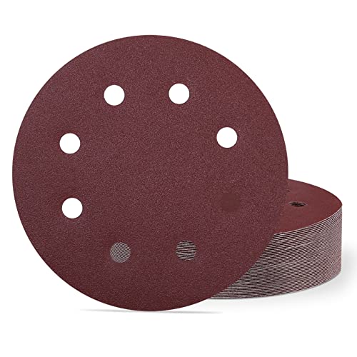 180mm Schleifscheiben Körnung 120, 40 Stück Schleifpapier 180mm Klett Schleifblätter für Wand Deckenschleifer 180mm Schleifscheiben Körnung 120, 40 Stück Schleifpapier 180mm Klett Schleifblätter für Wand Deckenschleifer von Gmozkrn