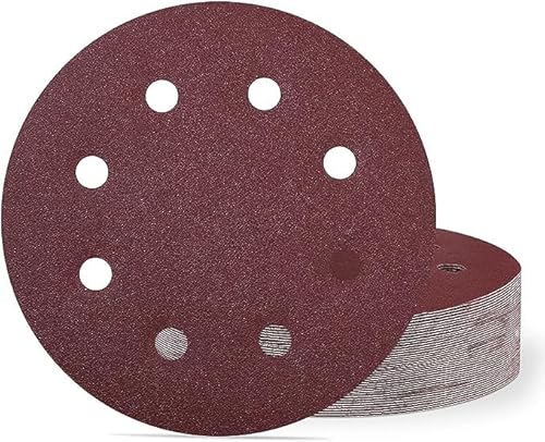 Schleifpapier 180mm Klett Körnung 80, 40 Stück Schleifblätter 180mm Schleifscheiben für Wand Deckenschleifer Schleifpapier 180mm Klett Körnung 80, 40 Stück Schleifblätter 180mm Schleifscheiben für Wand Deckenschleifer von Gmozkrn