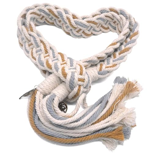 Gmwjinq Wedding Lasso Handfasting Cord for Wedding in Natural Cotton Lazos para Boda Wedding Cord Traditional Celtic Pattern von Gmwjinq