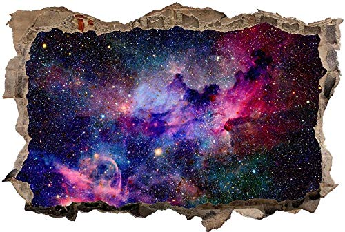 Wandtattoo Wandsticker Wandaufkleber 3D-Effekt Durchbruch Galaxie Sterne Weltraum Für Babyzimmer Kinderzimmer 56X81cm Wandtattoo Wandsticker Wandaufkleber 3D-Effekt Durchbruch Galaxie Sterne Weltraum Für Babyzimmer Kinderzimmer 56X81cm von Gnailur
