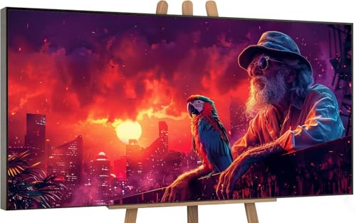 Perroquet Peinture par Numero Adulte, DlY Peinture Numero Enfant aîné, Loisirs Créatifs Adultes Paint by Numbers Kits avec 3 Pinceaux de Dessin de Pigment Acrylique, Decoration Murale 40x90cm H-484 Perroquet Peinture par Numero Adulte, DlY Peinture Numero Enfant aîné, Loisirs Créatifs Adultes Paint by Numbers Kits avec 3 Pinceaux de Dessin de Pigment Acrylique, Decoration Murale 40x90cm H-484 von Gnulguxo