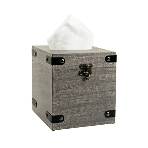GoCraft Taschentuchbox aus Holz, quadratisch, für Badezimmer, Schminktisch, Schlafzimmer-Kommoden, Nachttische, Schreibtische und Tische – 14,6 x 14,6 x 16,5 cm GoCraft Taschentuchbox aus Holz, quadratisch, für Badezimmer, Schminktisch, Schlafzimmer-Kommoden, Nachttische, Schreibtische und Tische – 14,6 x 14,6 x 16,5 cm von GoCraft