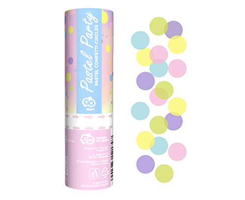 GoDan Konfetti Pneumatische Pastell Party, Papierrollen Pastell-Mix/15 cm GoDan Konfetti Pneumatische Pastell Party, Papierrollen Pastell-Mix/15 cm von GoDan