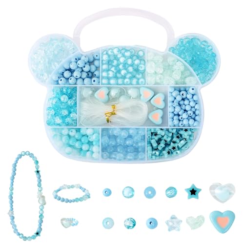 Perlen Set für Armbänder Halsketten Kinder DIY Armband Perlen Set 378 Schmuck Selber Machen für Mädchen Perlen Set für Armbänder Halsketten Kinder DIY Armband Perlen Set 378 Schmuck Selber Machen für Mädchen von GoGou