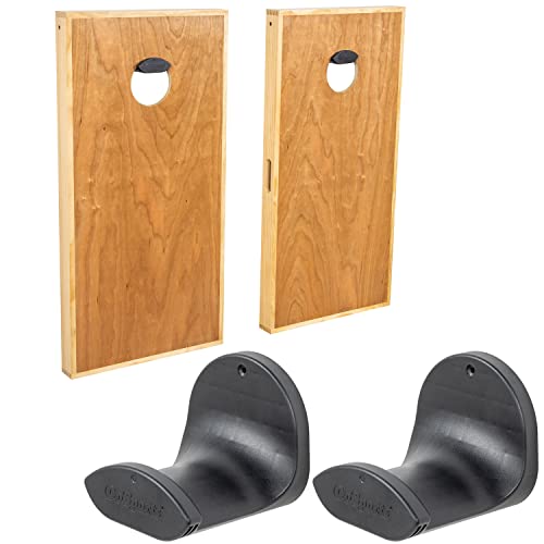 GoSports Cornhole Brett-Kleiderbügel zur Wandmontage, 2 Stück, inkl. Sitzsack-Tragetasche GoSports Cornhole Brett-Kleiderbügel zur Wandmontage, 2 Stück, inkl. Sitzsack-Tragetasche von GoSports